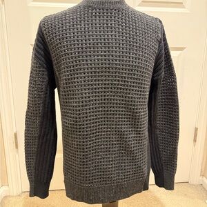 All Saints Charcoal & Black Sweater